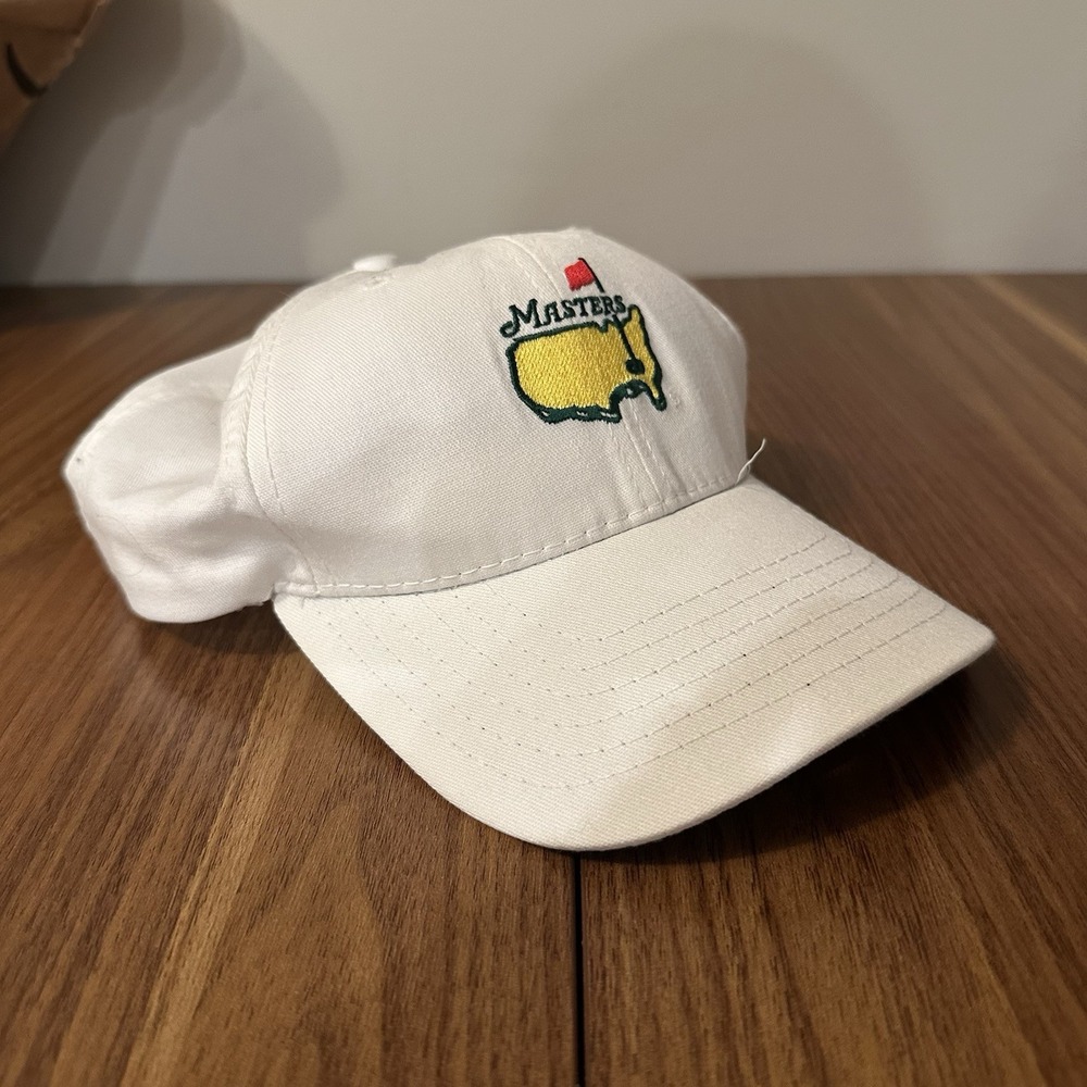 Vintage Masters Golf Hat American Needle United Hatters Union Made in USA White